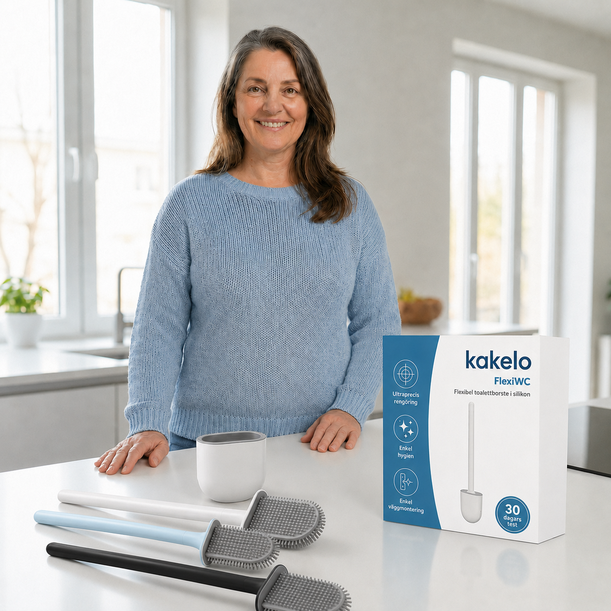 Kakelo™ – Den fleksible toiletbørste